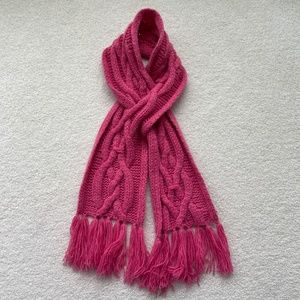 BANANA REPUBLIC 100% Cashmere Cable Knit Scarf
